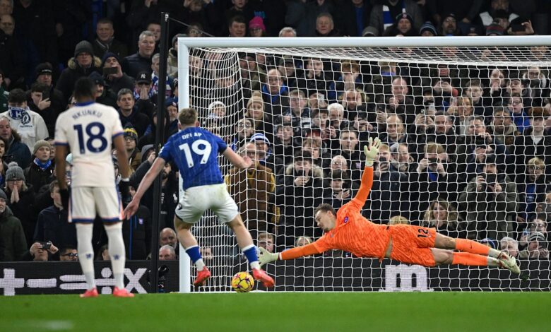 Chelsea lose 2nd consecutive game to Ipswich