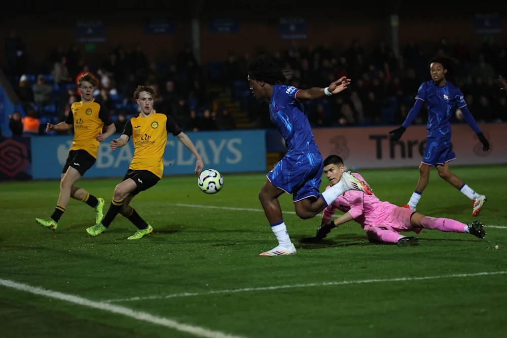 Chelsea U18s Thump Merstham in FA Youth Cup Rout