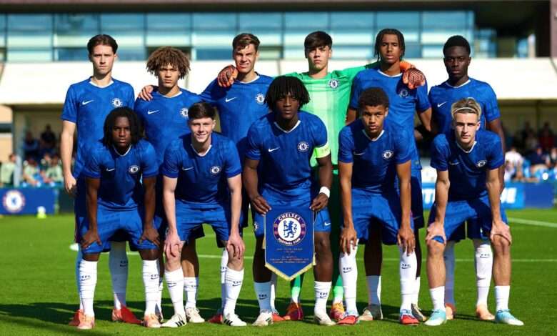 Chelsea hit 5 Past Benfica in UEFA Youth League
