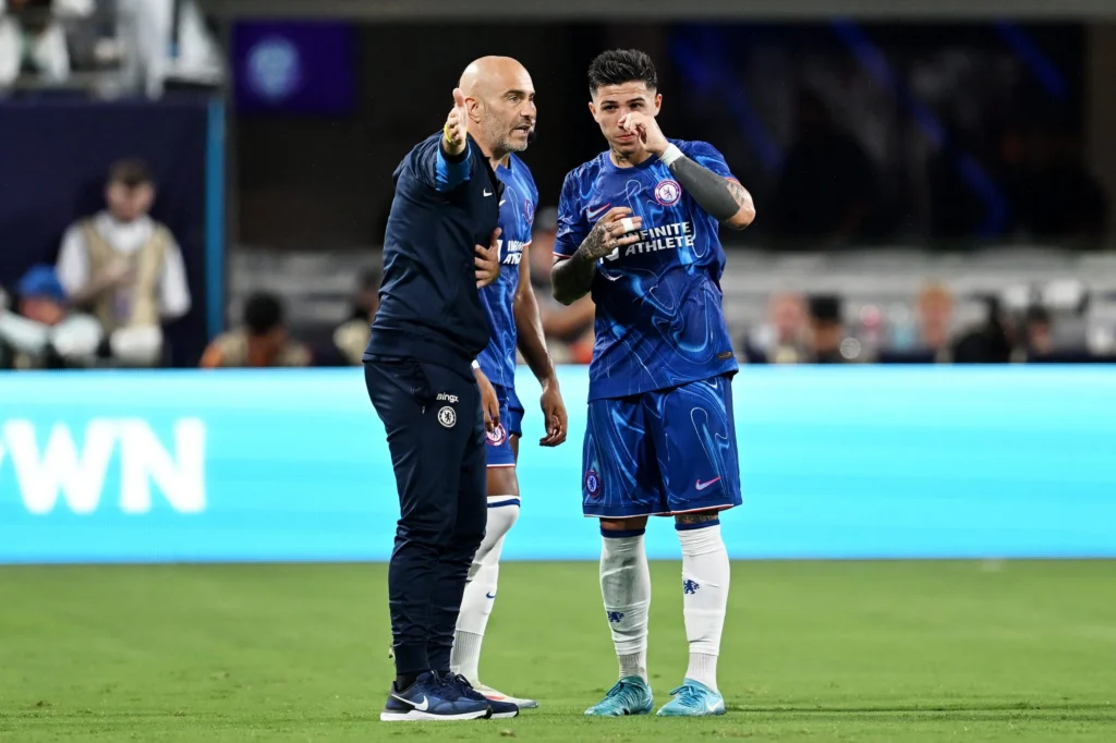Maresca: "I see Enzo as an attacking midfielder"